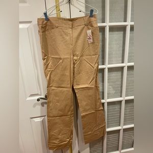 Anne Klein tan pants